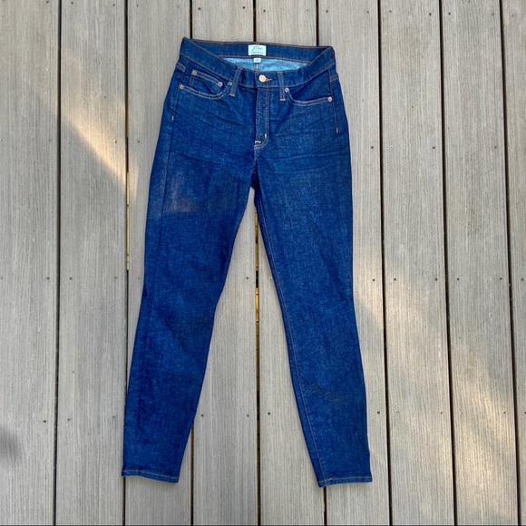 J crew 9" high-rise toothpick classic wash jean - Picture 3 of 6